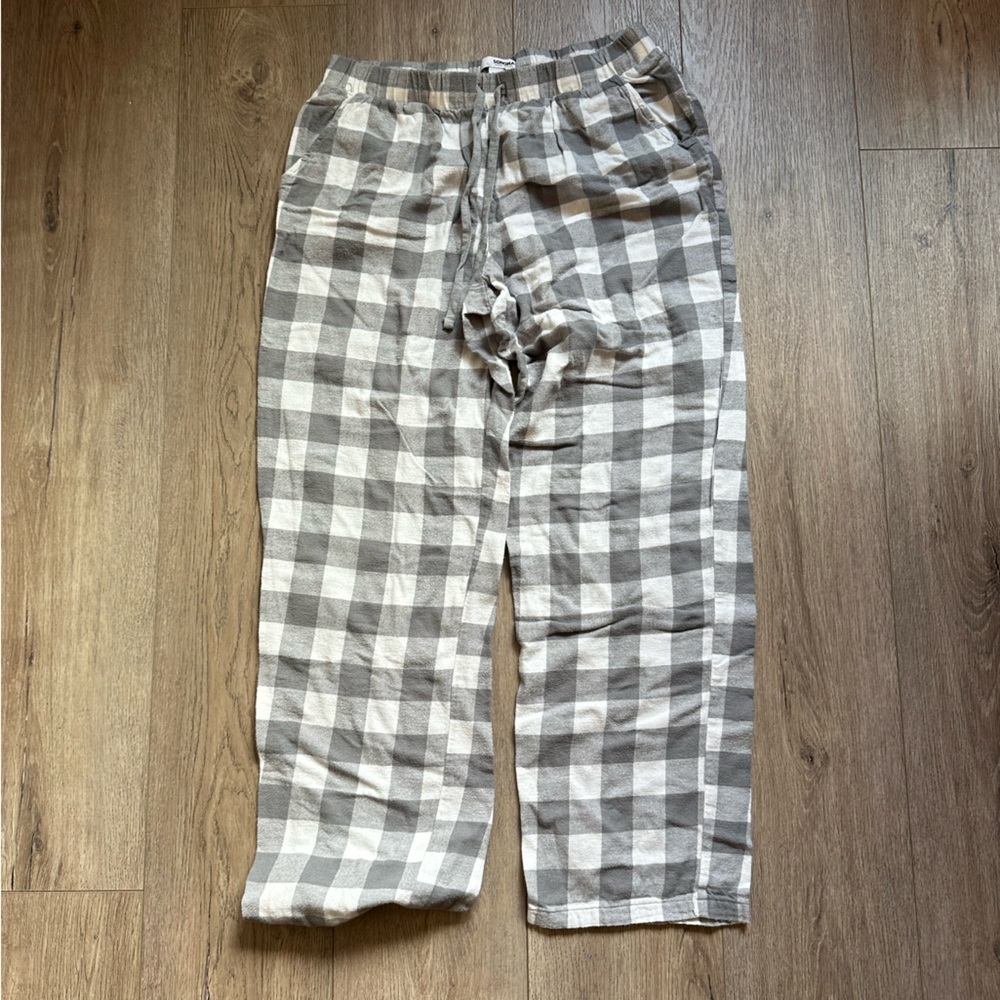 plaid pj pants